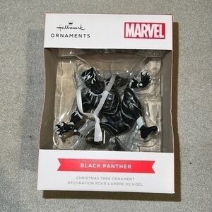 NIB Hallmark black panther, Christmas ornament